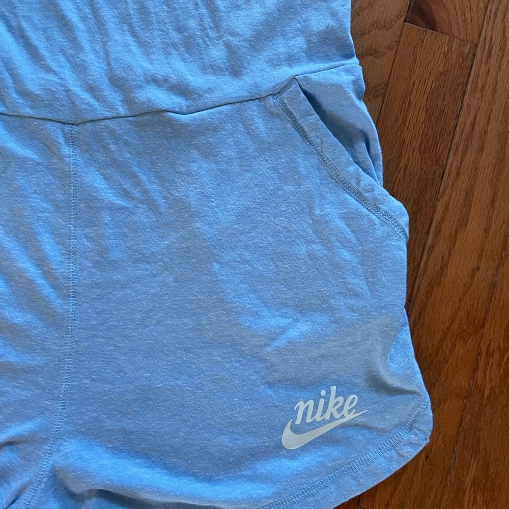 Nike Women's romper Light Blue medium Athletic Shorts